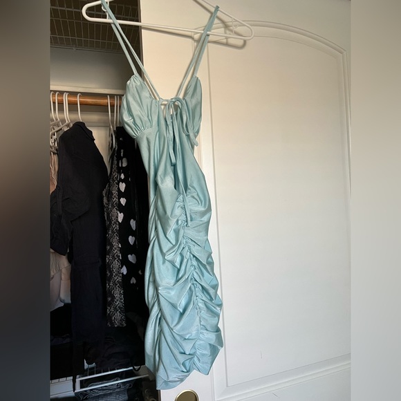 Baby Blue Tiger Mist Dress - Picture 2 of 5